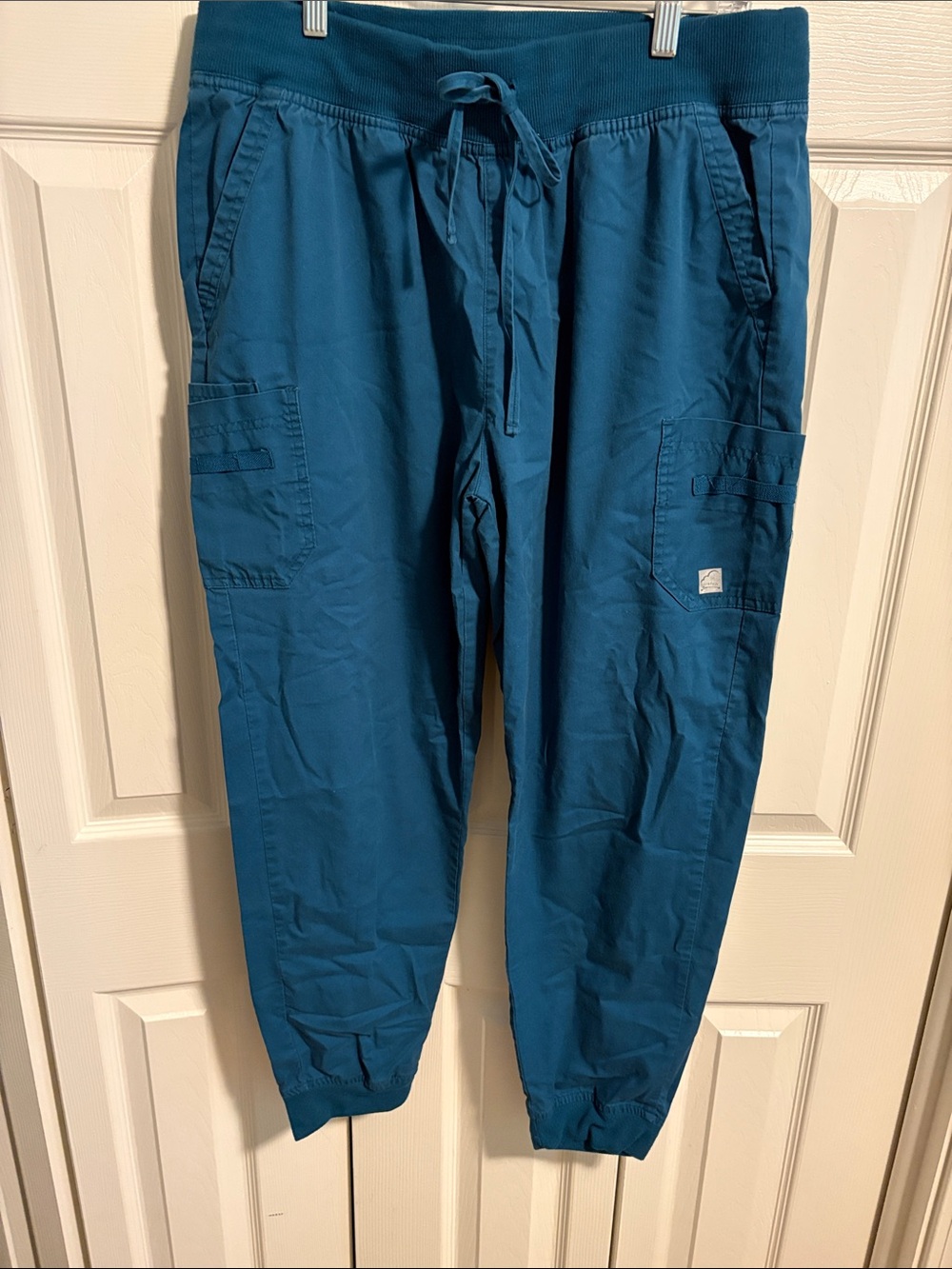 Women's Teal Drawstring Jogger Pants